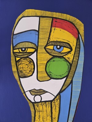 Ewelina LOCHMAN (ur. 1978), Maska, seria 4, 2025