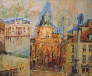 Dariusz PIEKUT (ur. 1959), Bajkowa Warszawa V, 2018