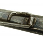 Broszka srebro. HiJ - wykonanie autorskie (134)