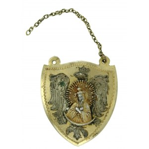 Ryngraf Matka Boska Ostrobramska. Józef Panasiuk. Srebro (136)