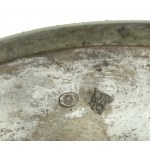 Pudernica z bursztynem, ORNO. Srebro (147)