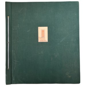 ALBUM wydawnictwa AURIGA, z reprodukcjami artystów: Józef Szermentowski, Aleksander Gierymski, Władysław Podkowiński, Leon Wyczółkowski, Eugeniusz Eibish, Jan Cybis.