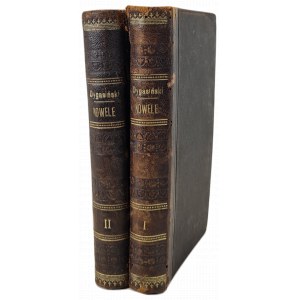 DYGASIŃSKI Adolf - NOWELE, tom 1-2, published 1899