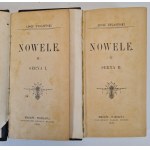 DYGASIŃSKI Adolf - NOWELE, tom 1-2, published 1899