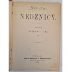 HUGO Wiktor - NĘDZNICY - tomy 3-4 i 7-8 i 9-10 w 3 wol., wyd. 1900