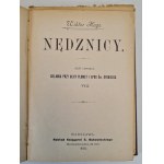 HUGO Wiktor - NĘDZNICY - tomy 3-4 i 7-8 i 9-10 w 3 wol., wyd. 1900
