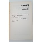 TOEPLITZ Krzysztof T. - ZAĆMIENIE INFORMACYJNE Wydanie 1 DEDYKACJA OD AUTORA