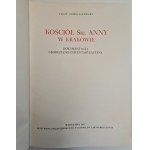 GOMOLISZEWSKI Jerzy - KOŚCIÓŁ ŚW. ANNY W KRAKOWIE. Dokumentacja geodezyjno-inwentaryzacyjna.