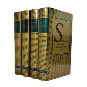 STENDHAL - AUSGEWÄHLTE WERKE Bände I-IV [GOLD SERIES]