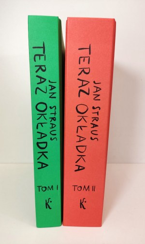 STRAUS Jan - NOW THE COVER ! Volume 1-2 History of Polish book covers