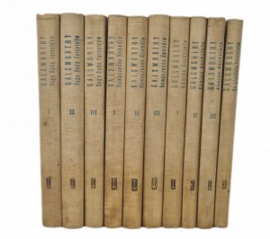 GALSWORTHY John - Saga of the FORSYTE FAMILY Volumes I-X (complete) Edition I.