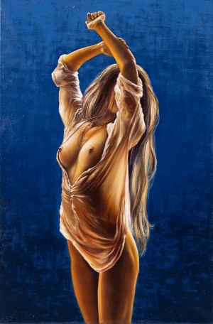 Marek Rużyk, Long, long hair, 2024