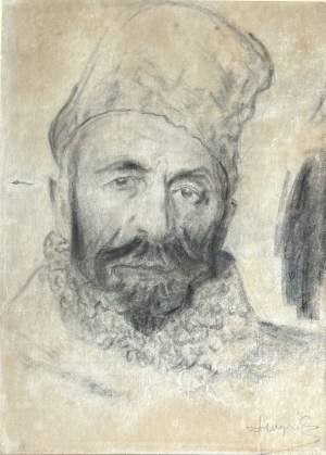 Leon Wyczółkowski ( 1852 - 1936 ), Portret Feliksa 