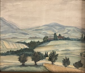 Mieczysław Filipkiewicz ( 1891 - 1951 ), Krzeszowice pod Krakowem, 1934