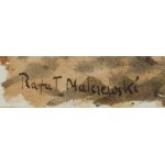 Rafał Malczewski (1892 Kraków - 1965 Montreal), Pejzaż z chmurami