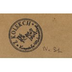 Rafał Malczewski (1892 Kraków - 1965 Montreal), Pejzaż z chmurami