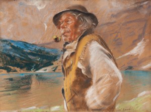 Stanisław Górski (1887 Kościan - 1955 Kraków), Góral nad Morskim Okiem