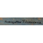 Mieczysław Filipkiewicz (1891 Kraków - 1951 Kraków), Chaty z Tatrami w tle