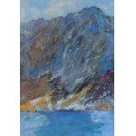 Jan Szancenbach (1928 Kraków - 1998 Kraków), Szary dzień z cyklu Morskie Oko, 1994