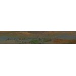 Mieczyslaw Serwin-Oracki (1912 Bochnia - 1978 Katowice), Landscape from Rycerka, 1967