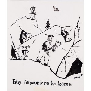 Andrzej Czeczot (1933 Kraków - 2012 Warszawa), Tatry. Polowanie na Ben Ladena