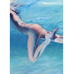Rafał Knop (b. 1970, Zywiec), Madame Butterfly XXII from the Swimming Pool series, 2021