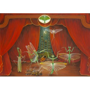 Adelaide Kot (b. 1984, Warsaw), Dance of the praying mantis, 2025
