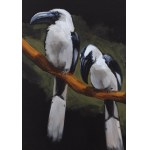 Aleksandra Kwapiszewska (geb. 1989, Łódź), Vogelgeschwätz, 2025
