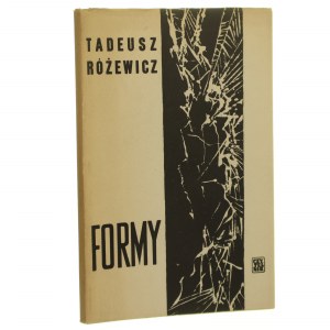 Forms Tadeusz Różewicz [ill. Jerzy Tchórzewski] [FIRST EDITION / 1958].