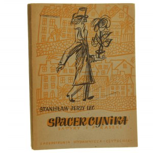 Spacer cynika Satyry Lec Stanisław Jerzy rys. Henryk Tomaszewski [1946]