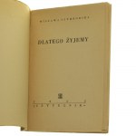 Dlatego żyjemy Wisława Szymborska [WYDANIE PIERWSZE / DEBIUT POETYCKI / 1952]