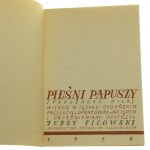 Pieśni Papuszy Papusza (Bronisława Wajs) Wiersze w jęz. cygań. przeł., oprac., wstępem i objaśnieniami opatrzył Jerzy Ficowski [PIERWODRUK / 1956]