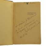 Bezrobotny Lucyfer opowieści Aleksander Wat [AUTOGRAF / 1927]