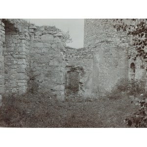 Zamek Lipowiec w Babicach [Jura Krakowsko-Częstochowska] [fotografia / przed 1939]