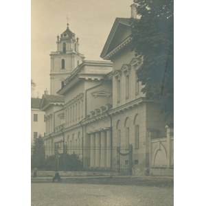 Pałac Prezydencki [historyczny pałac biskupa Masalskiego][Wilno Polska w obrazach fotogr. Jana Bułhaka] fot. Jan Bułhak [fotografia vintage print / ca 1934]