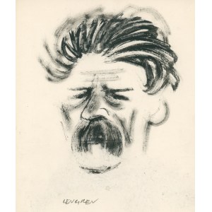 [portret] rysunek Zbigniew Lengren [tusz / papier]