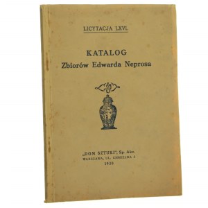 Catalog of the collection of Edward Nepros 
