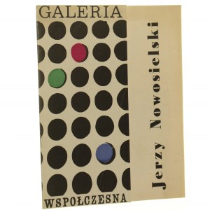 Jerzy Nowosielski Contemporary Gallery December 1969 - January 1970 Warsaw Grand Theater Building Cover design Roman Cieślewicz [EXHIBITION CATALOGUE / 1969].