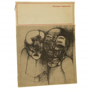 Zdzislaw Beksinski Exhibition of drawings by Zdzislaw Beksinski Poznan, Arsenal, April-May 1968, Lodz, Salon of Contemporary Art, May 1968 Graphic design of catalog: Jerzy Trelinski [EXHIBITION CATALOGUE / 1968].