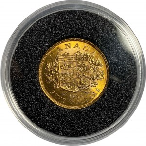 Canada 1914 5 dollari d'oro Bank of Canada Hoard