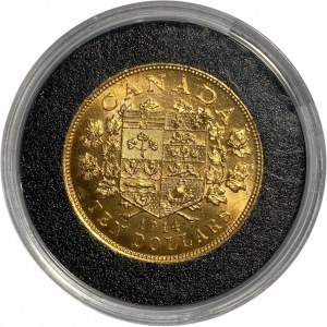 Canada 1914 $10 Gold Bank of Canada hoard