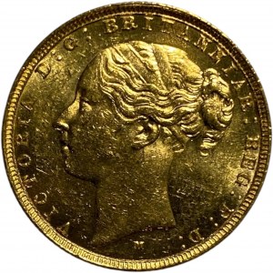 Australia 1883-M Gold Sovereign