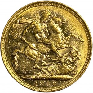 Australia 1900-M Sovrana d'oro
