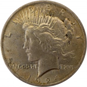 United States 1924 Peace Dollar