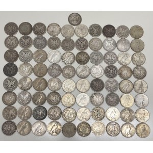 United States Morgan & Peace Dollar Lot (81 Pieces)