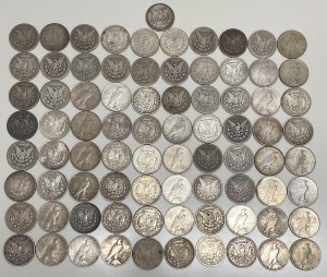 United States Morgan & Peace Dollar Lot (81 Pieces)