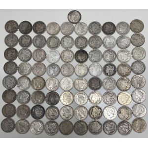 United States Morgan & Peace Dollar Lot (81 Pieces)