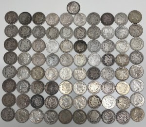 United States Morgan & Peace Dollar Lot (81 Pieces)