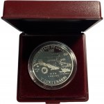 Cuba 1990 10 Pesos Silver Proof First Voyage of Columbus