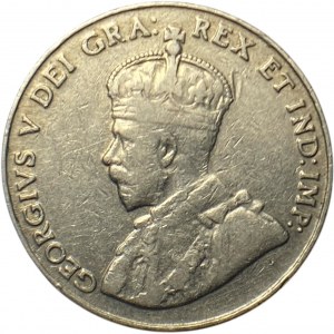 Canada 1926 5 Cents Far 6